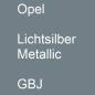 Preview: Opel, Lichtsilber Metallic, GBJ.